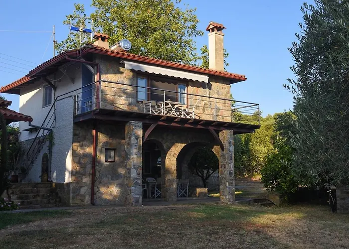 Beachfront House Thalassography Diaporos