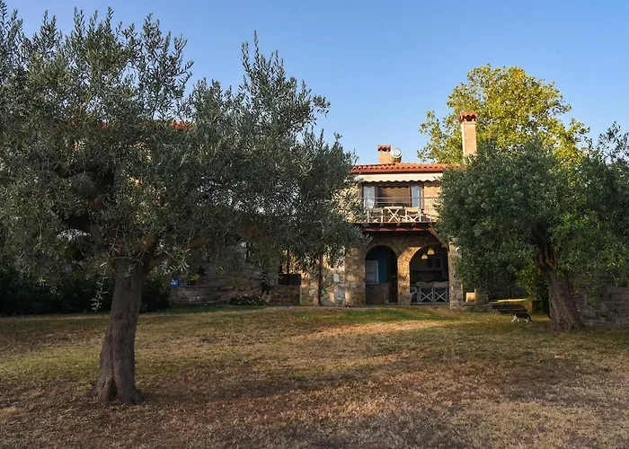 Beachfront House Thalassography 度假居 Diaporos